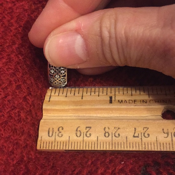 PANDORA Silver CZ Lattice Size 5 - Picture 6 of 8